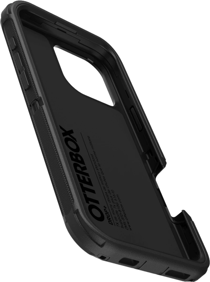 OtterBox - Defender Pro MagSafe Case for Apple iPhone 16 Pro Max - Black