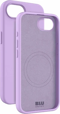 Blu Element - Étui MagSafe en silicone, couleur lavande, pour iPhone 17