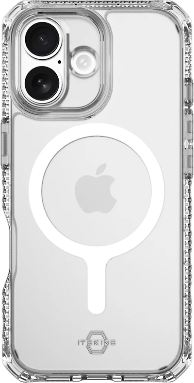 ITSKINS AP7NHMACRTRSP Étui Hybrid_R MagSafe Clear pour iPhone 17