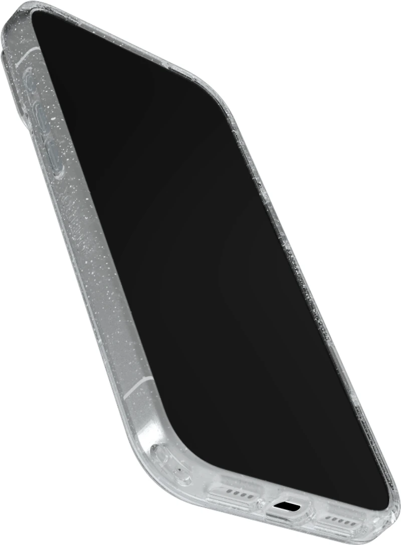 OtterBox 7798862 Étui Symmetry Clear MagSafe avec Contrôle de la Caméra Stardust 3.0 with Bleu Tint (Clear) pour iPhone 17 Pro Max