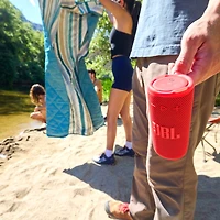 JBL - GRIP Bluetooth Speaker - Red