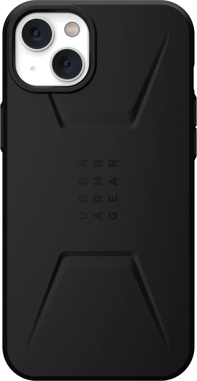 Étui Civilian compatible avec MagSafe UAG - iPhone 14 Plus, noir
