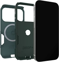 OtterBox 7798332 Étui Commuter MagSafe avec Contrôle de la Caméra Sagebrush (Vert) pour iPhone 17 Pro