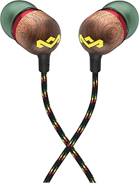House of Marley Smile Jamaica USB-C Earbuds - Rasta