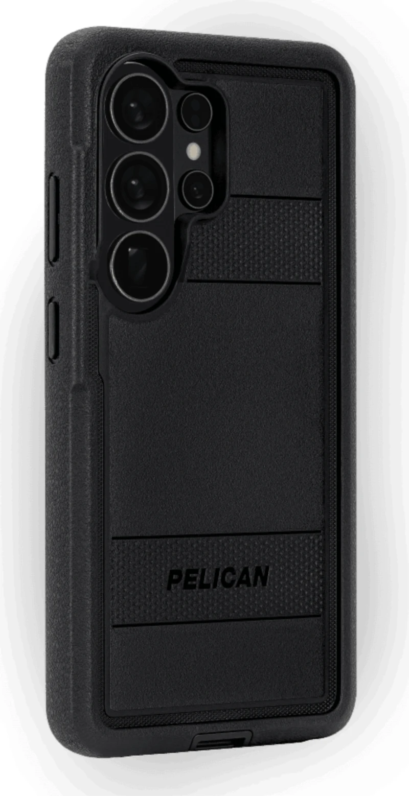 Pelican - Voyager Case with Magnet and Holster for Samsung Galaxy S26 Ultra - Black