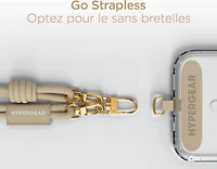 HyperGear TECHcessories Universal Crossbody Phone Strap - Sand Braided Rope