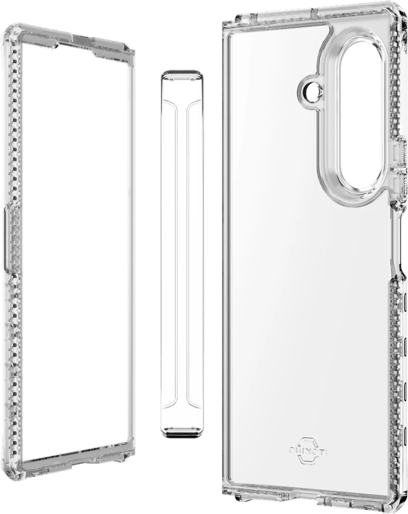 Hybrid_R Case Hinge Clear for Samsung Galaxy Z Fold7 - Clear