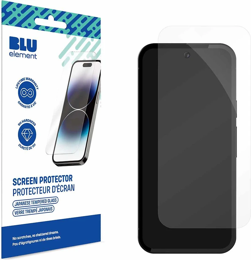 Blu Element - Tempered Glass Screen Protector for Google Pixel 10a Clear