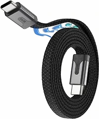 Statik - MagStack Slim Pro Charge/Sync Cable USB-C to USB-C 3.3ft Black