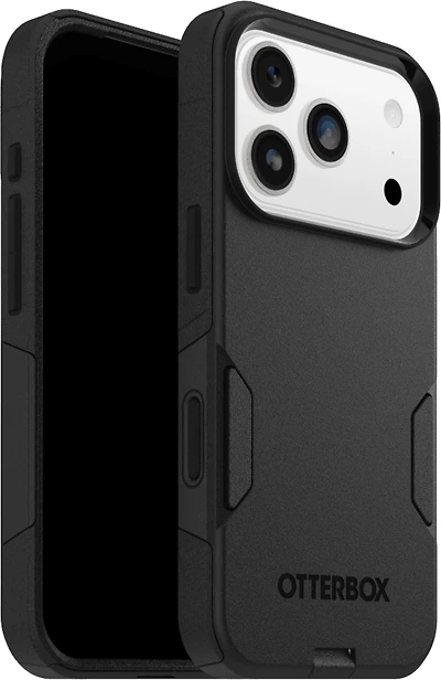 OtterBox - Commuter MagSafe Case w/Camera Control Black for iPhone 17 Pro