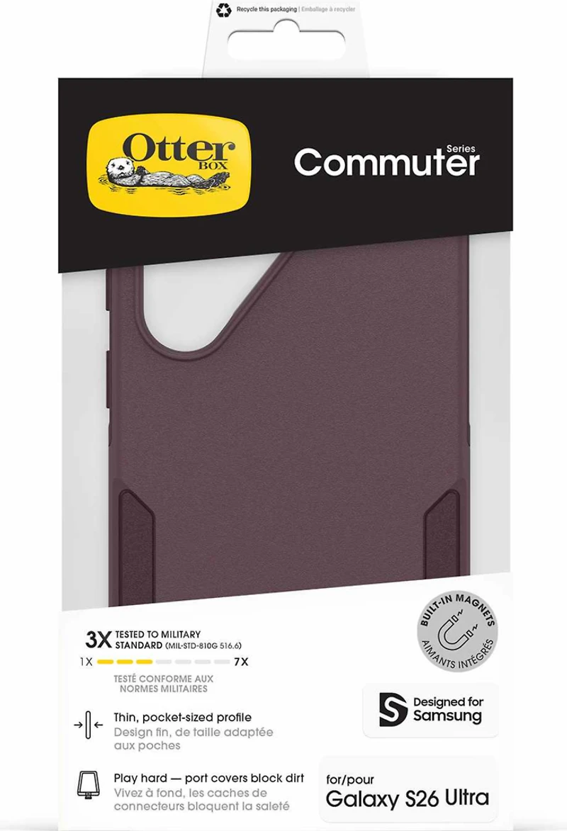 OtterBox 7799814 Étui Commuter avec Magnets Purple Mystery pour Samsung Galaxy S26 Ultra