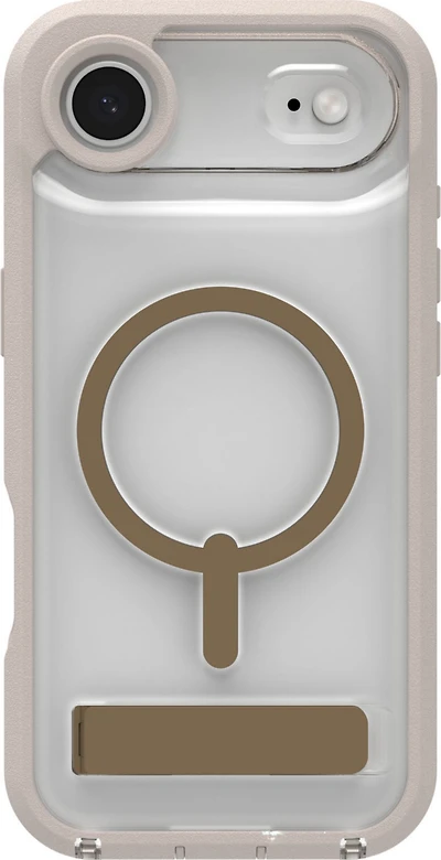 ZAGG - Rainier Snap MagSafe Case with Kickstand for Apple iPhone Air - Sandstone