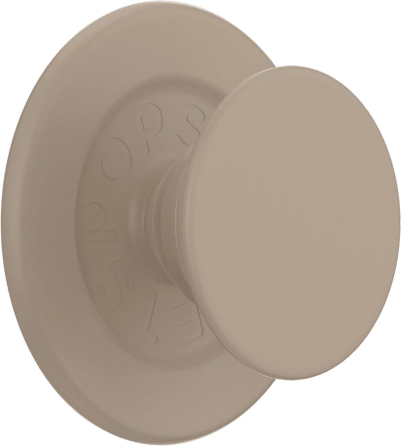 PopSockets - PopGrip MagSafe Circle Soft Touch - Latte