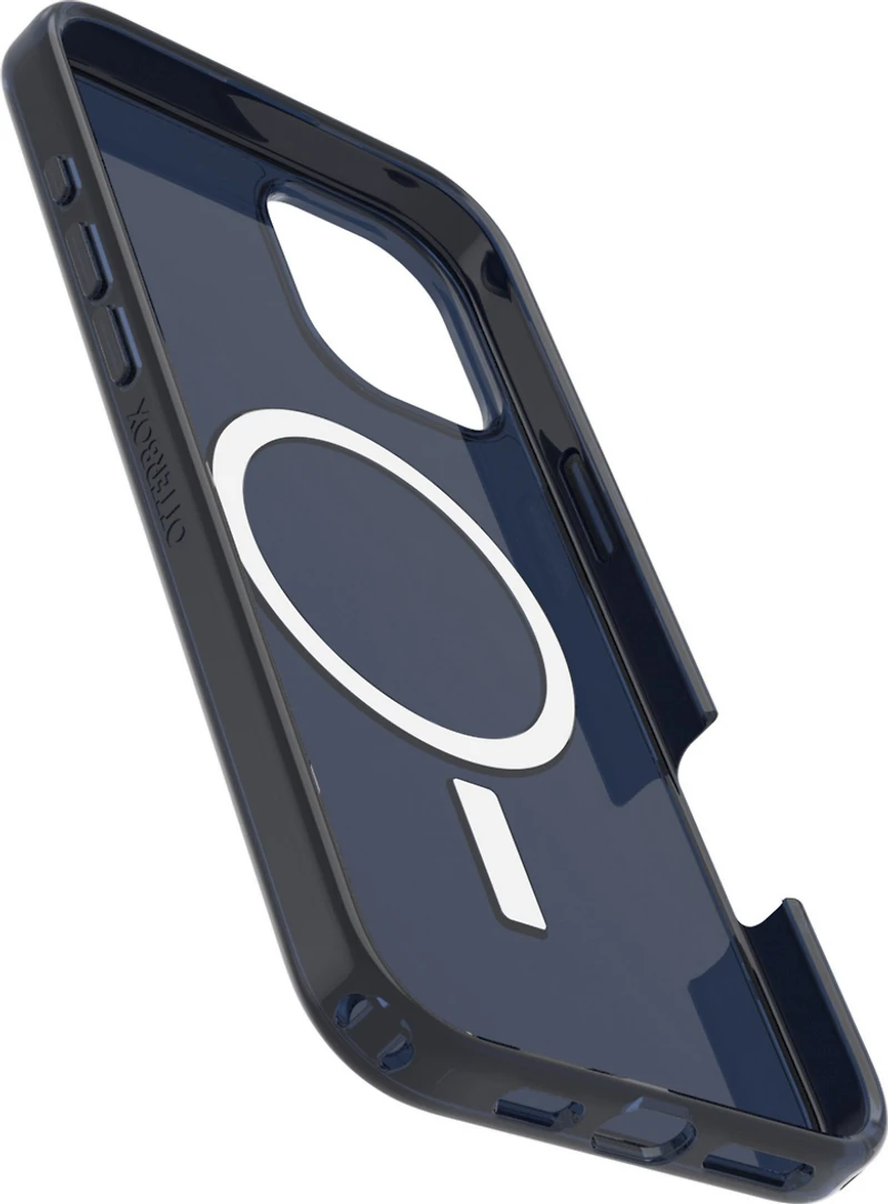 iPhone 16 Plus Otterbox Symmetry Clear w/ MagSafe Series Case - Blue - Blue Bear