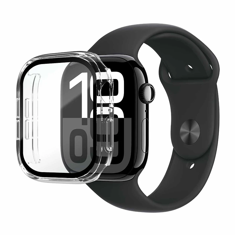 Blu Element - 360 Screen Protector and Bumper for Apple Watch Series 6/SE 40mm clear