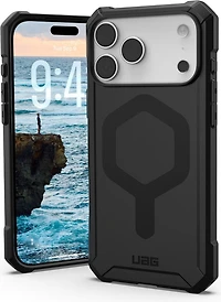 UAG 114541114040 Étui Robuste Essential Armor MagSafe Noir pour iPhone 17 Pro Max