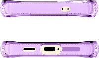 ITSKINS SGZRSPECMLIPP Étui Spectrum_R Clear Violet Clair pour Samsung Galaxy S25