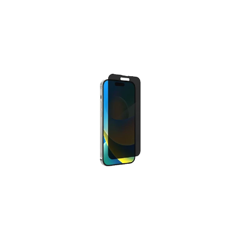 ZAGG InvisibleShield Glass Elite Privacy for iPhone 16 Pro Max - Black