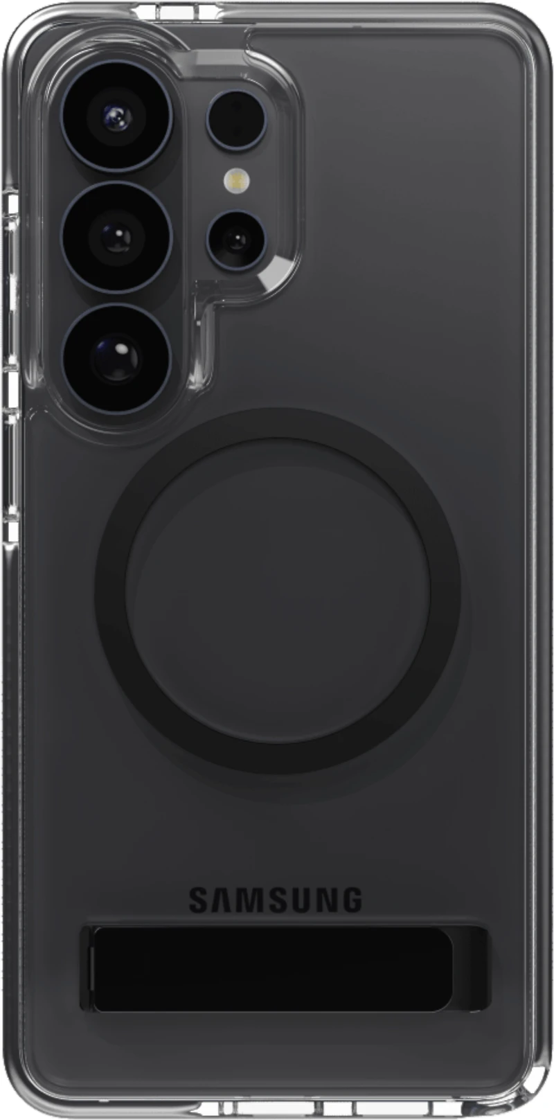 ZAGG - Santa Cruz Snap Case with Kickstand for Samsung Galaxy S26 Ultra - Black