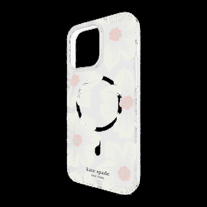 iPhone 15 Pro Max Kate Spade Protective Hardshell MagSafe Case - Hollyhock