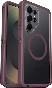 OtterBox 77000093 Étui Defender Pro XT Clear avec Magnets Purple Mystery pour Samsung Galaxy S26 Ultra
