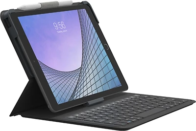 ZAGG Messenger Folio 2 pour iPad 10.9 po 10ème gén (2022) - Charbon