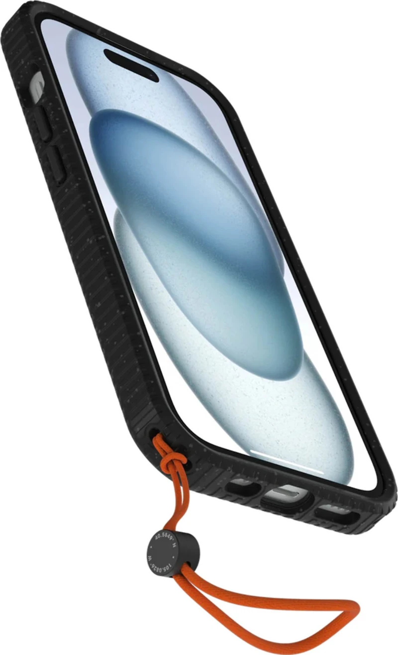 iPhone 17e/16e/15/14/13 Otterbox Sole MagSafe Case - Midnight Circuit - Black