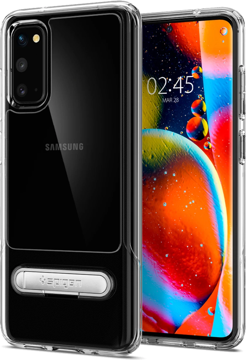 Spigen - Galaxy S20 Slim Armor Essential S Case - Crystal Clear