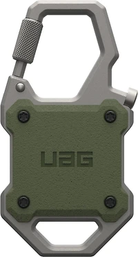 Urban Armor Gear (UAG) - Monarch Case for Apple AirTag - Olive Drab and Silver