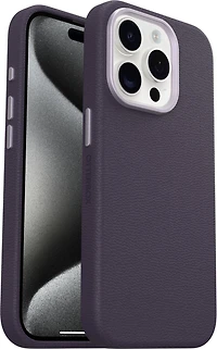 Otterbox - Symmetry Cactus Leather Case For Apple Iphone 15 Pro - Plum Luxe