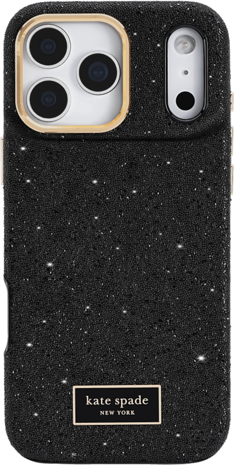 iPhone 17 Pro Max Kate Spade Crystal Pave MagSafe Case - Nightfall