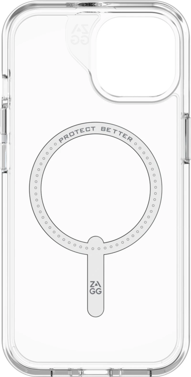 iPhone 15/14/13 ZAGG (GEAR4) Crystal Palace Snap Case - Clear