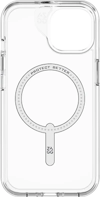 iPhone 15/14/13 ZAGG (GEAR4) Crystal Palace Snap Case - Clear