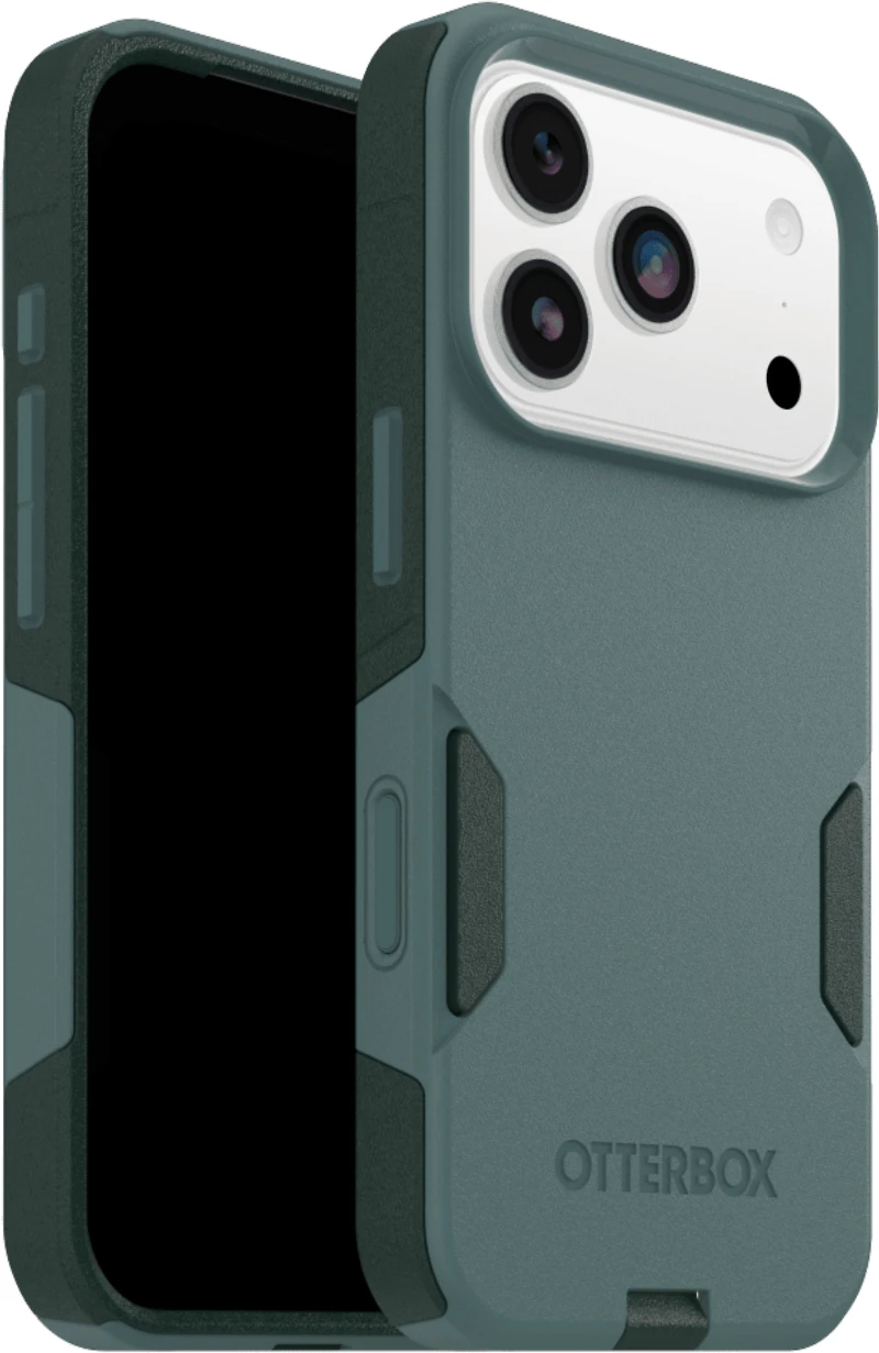 OtterBox 7798332 Étui Commuter MagSafe avec Contrôle de la Caméra Sagebrush (Vert) pour iPhone 17 Pro