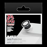 iPhone Air ZAGG InvisibleShield Glass Elite Camera Rings Lens Protector - Silver