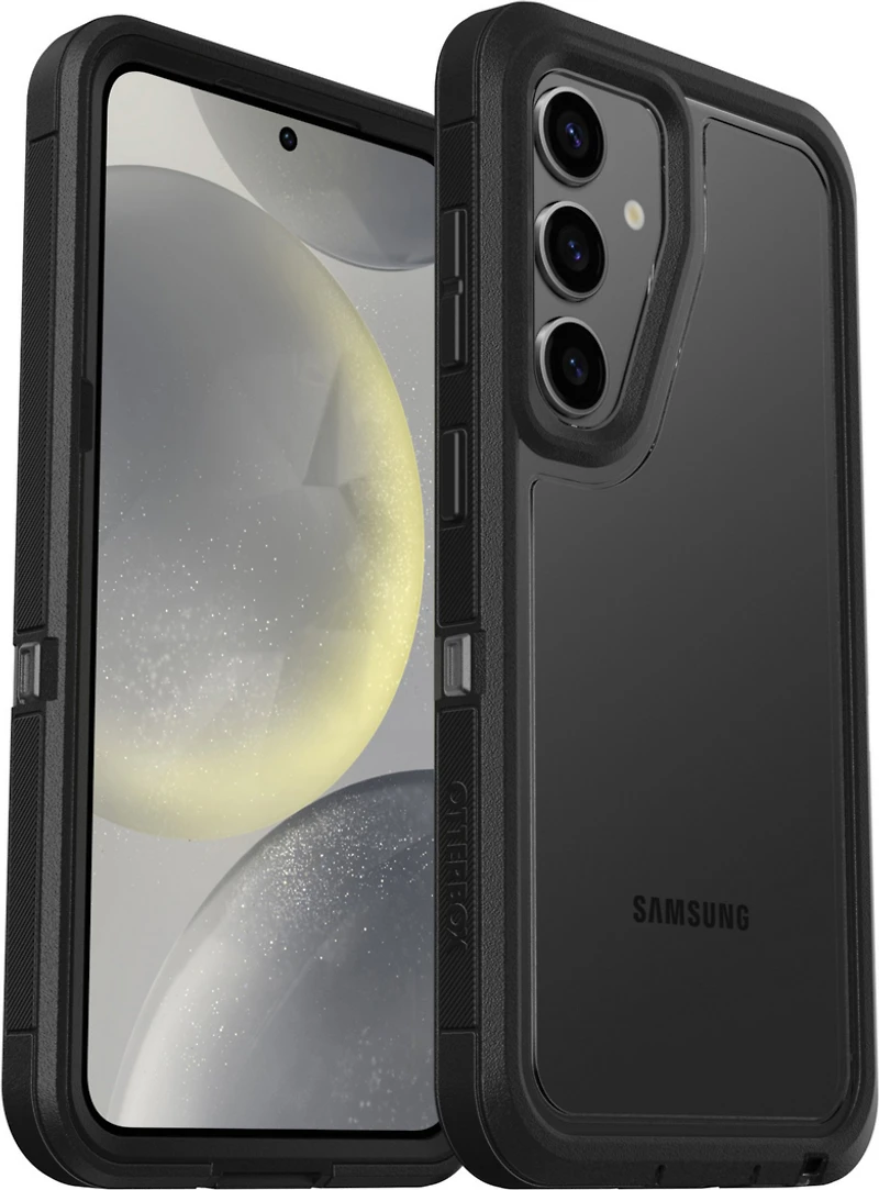 Otterbox - Defender Xt Clear Case For Samsung Galaxy S24  - Dark Side