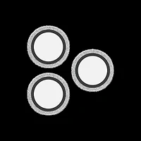 iPhone 16 Pro/16 Pro Max ZAGG InvisibleShield Glass Elite Camera Rings Lens Protector - Glitter