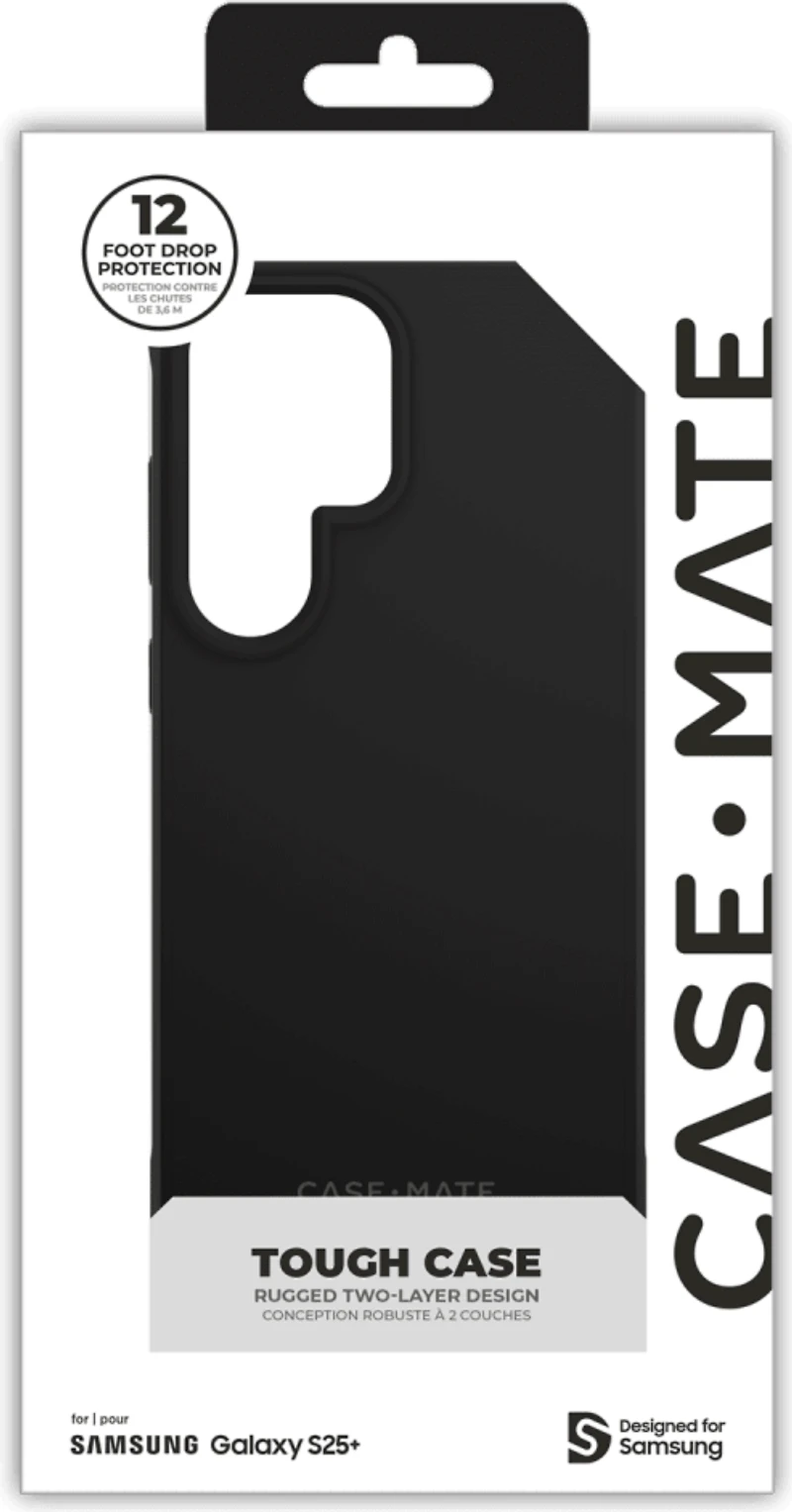 Samsung Galaxy S25+ Case-Mate Tough Case - Black