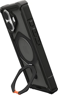 UAG 114526114097 Étui Robuste Plasma XTE MagSafe Black/Pop Orange pour iPhone 17