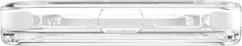 ZAGG - Santa Cruz Snap MagSafe Case with Kickstand for Apple iPhone 17 Pro Max - White