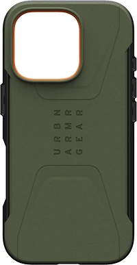 iPhone 16 Pro UAG Civilian MagSafe Case - Olive Drab