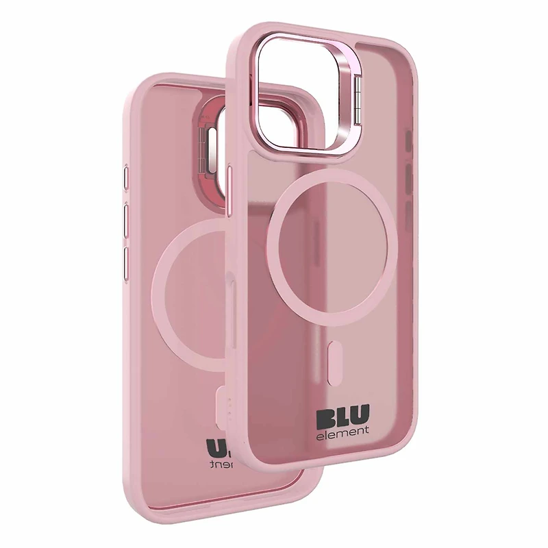 Blu Element - Étui Chromatic Kick MagSafe rose pour iPhone 17e/16e/15/14/13