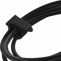 Statik - PowerPivot Pro Nylon Braided Charge/Sync Cable USB-C to USB-C 3.3ft Black