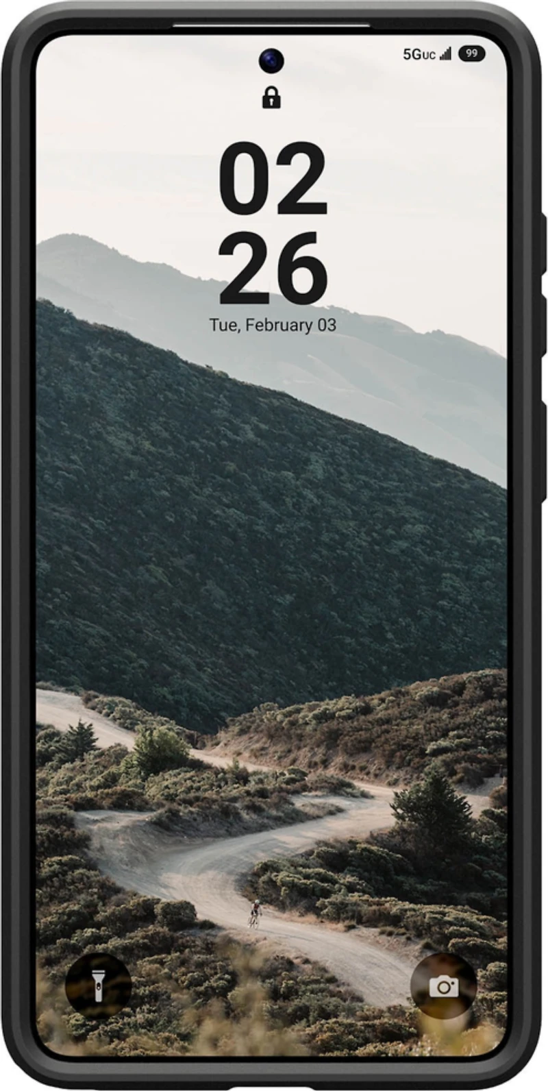 UAG 214535117297 Étui Robuste Civilian avec Magnets Olive Drab/Orange pour Samsung Galaxy S26 Ultra