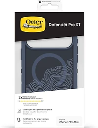 OtterBox - Defender XT Pro Clear MagSafe Case with Camera Control for Apple iPhone 17 Pro Max - Off Grid