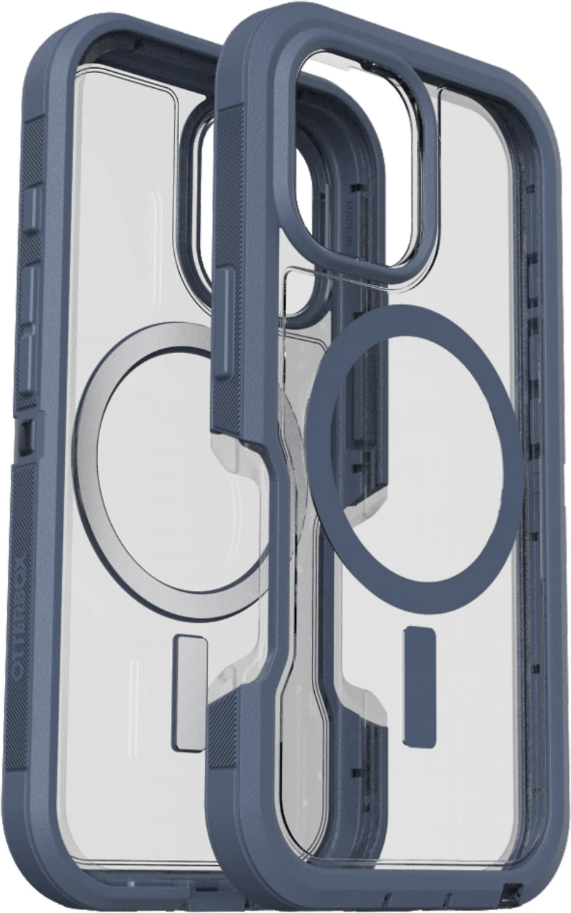 OtterBox - Defender Pro XT Clear MagSafe Case for Apple iPhone 16 - Mountain Storm