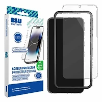 Blu Element - Tempered Glass Screen Protector with Installation Kit from Recycled Materials for Samsung Galaxy S25 FE