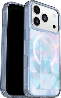 iPhone 17 Pro Otterbox Symmetry Clear w/MagSafe + Camera Control Case - Opal Prism