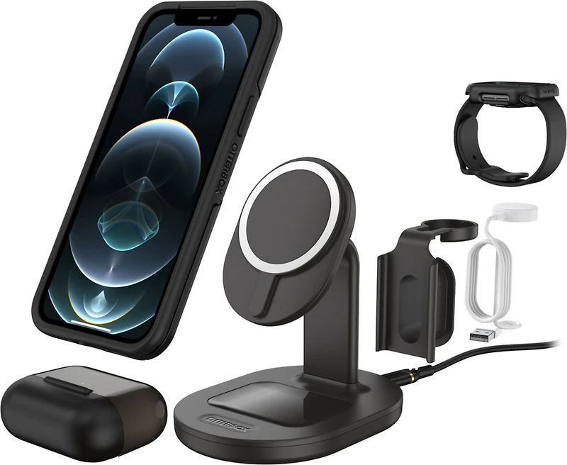 Otterbox - 3-in-1 Charging Station For Magsafe - Radiant Night