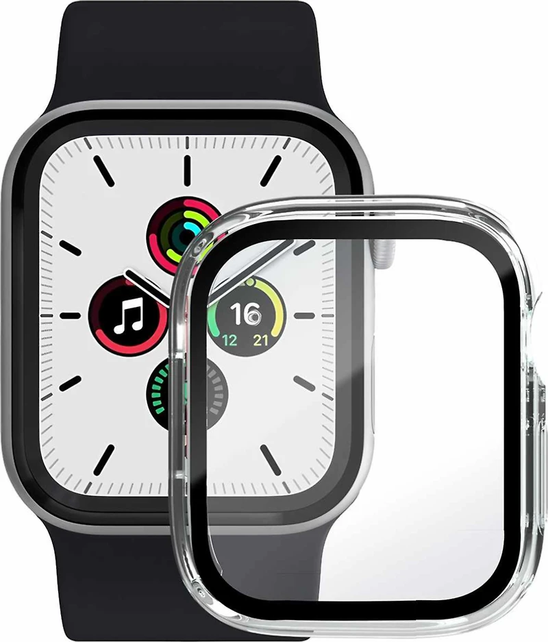 Blu Element - 360 Screen Protector and Bumper for Apple Watch Series 6/SE 40mm clear